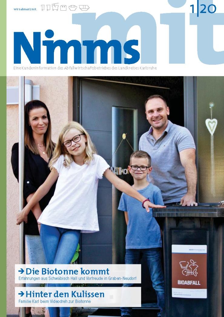 Kundenzeitschrift „Nimm's mit“ 2020/1