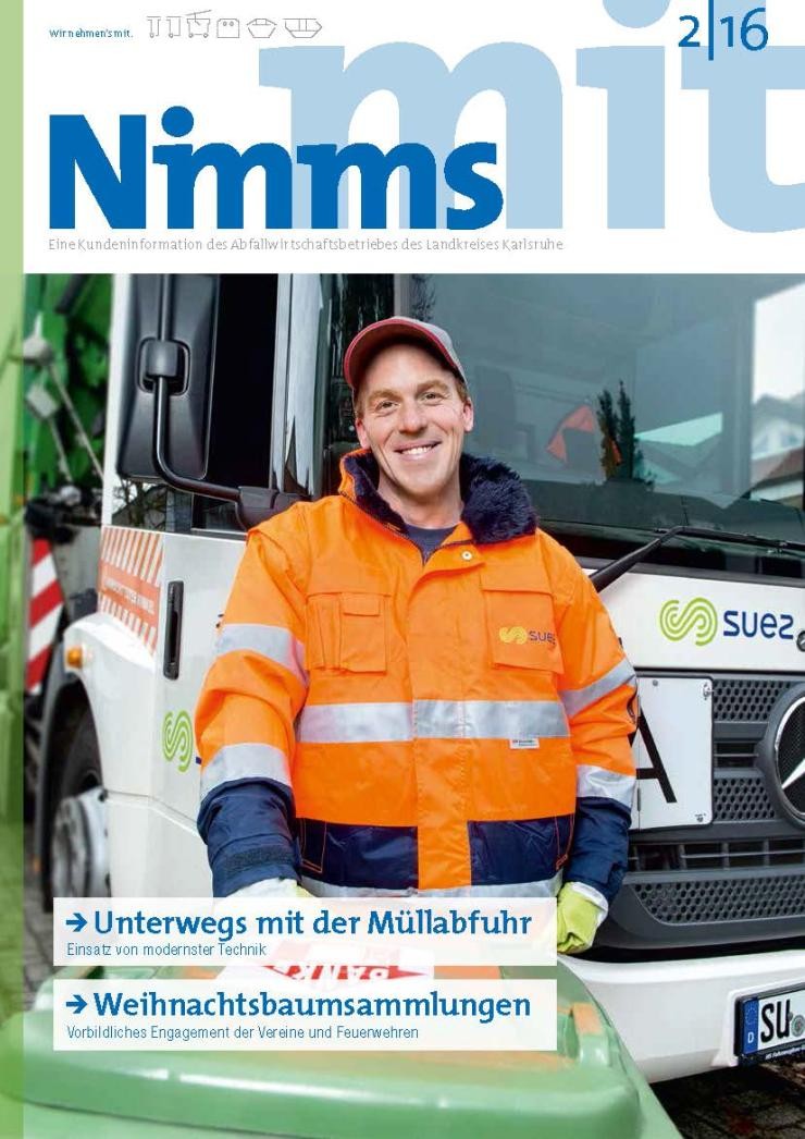 Kundenzeitschrift „Nimm's mit“ 2016/2