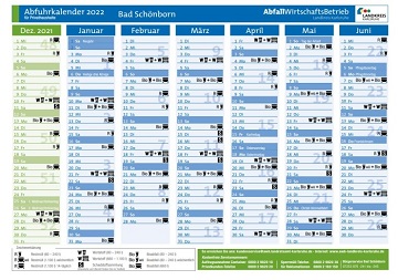 Abfuhrkalender